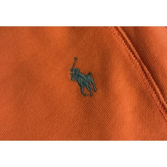 NEW Polo Ralph Lauren Men's Size 2XB Orange Fleece Jogger Sweatpants 2XL Big